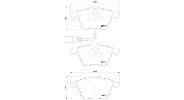 MAGNETI MARELLI Piduriklotsi komplekt,ketaspidur 363700485129